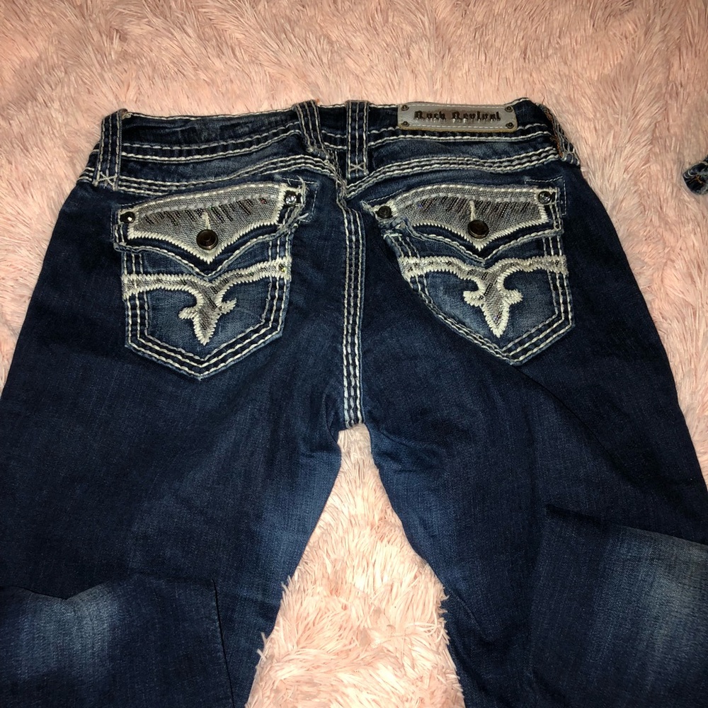 Rock revival straight leg/bootcut jeans